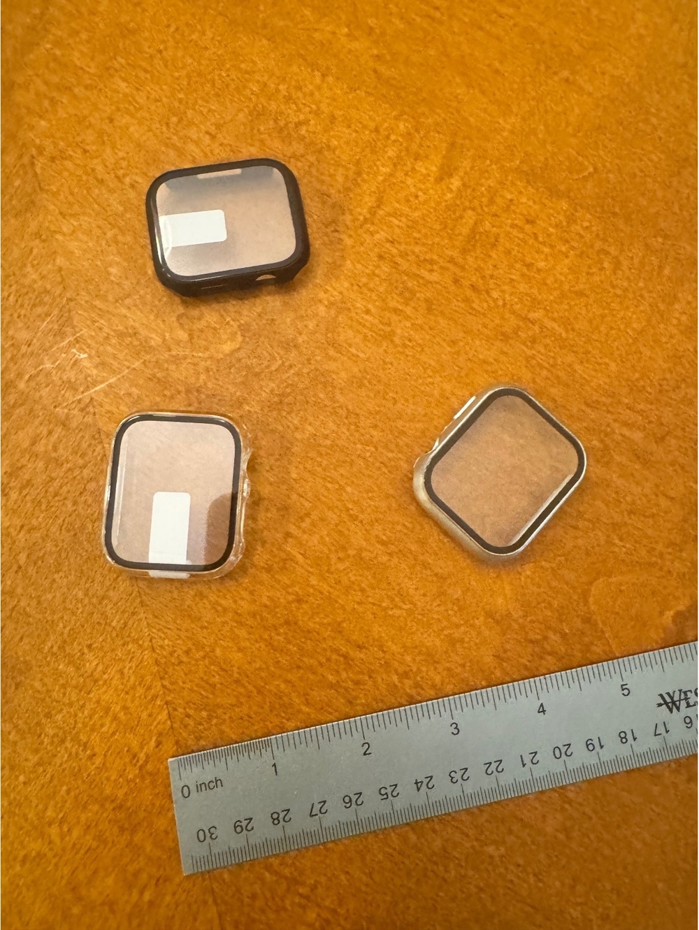 45 mm Protective Covers for Smartwatch Screens - Set of 3 530